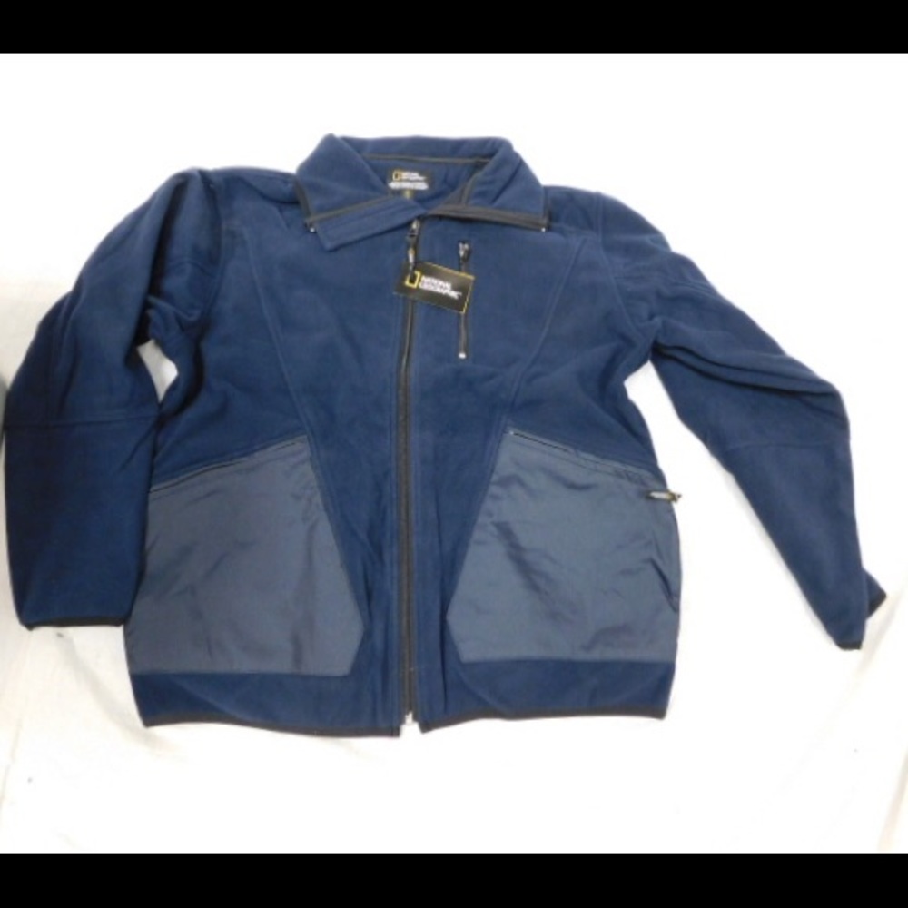 National Geographic Men’s Fleece Jacket Medium